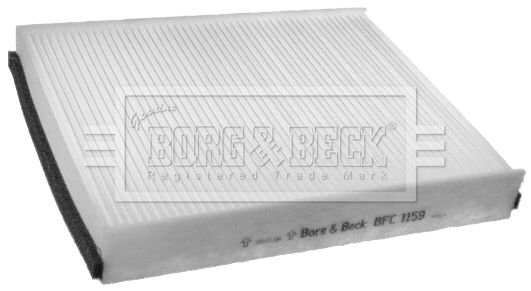 BORG & BECK Фильтр, воздух во внутренном пространстве BFC1159